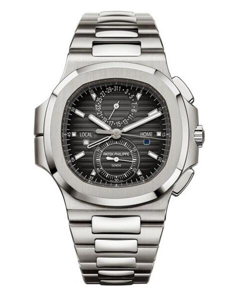 Cheap Patek Philippe Nautilus Steel Travel Time Chronograph 5990/1A-001